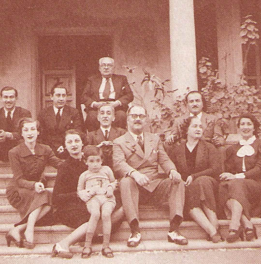 family photo at Maadi House Road 10